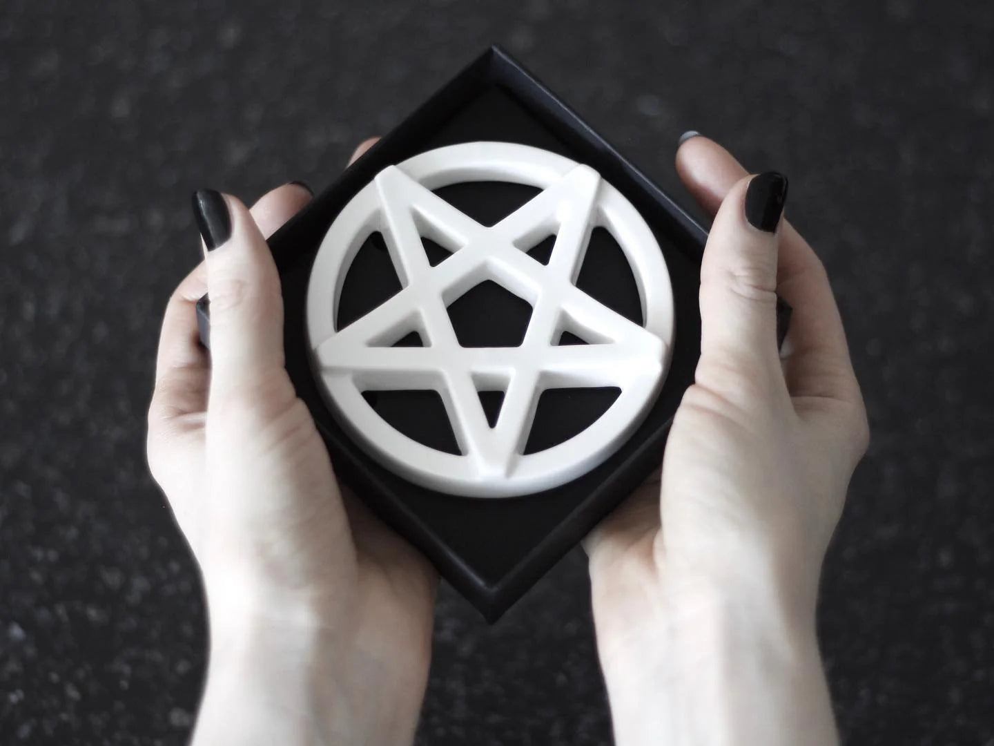 Pentagram soap dish