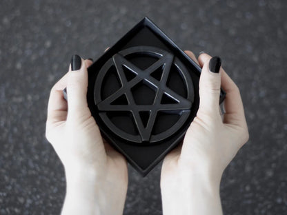 Pentagram soap dish